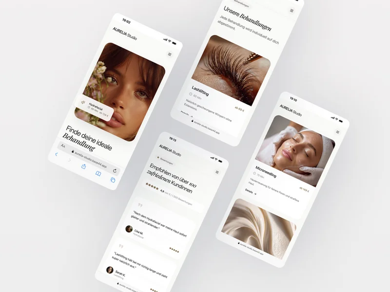 Aurelia Studio – Webdesign von Systra Studios